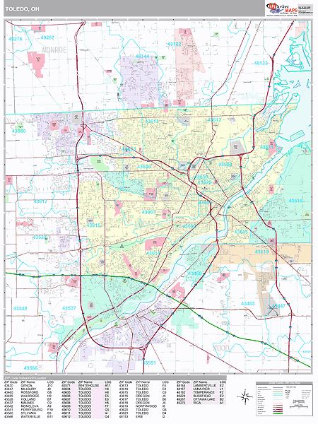 toledo ohio zip code map|ohio zip code map pdf.